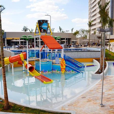 Apartamento Dentro De Resort Proximo Do Thermas Dos Laranjais Olímpia 외부 사진