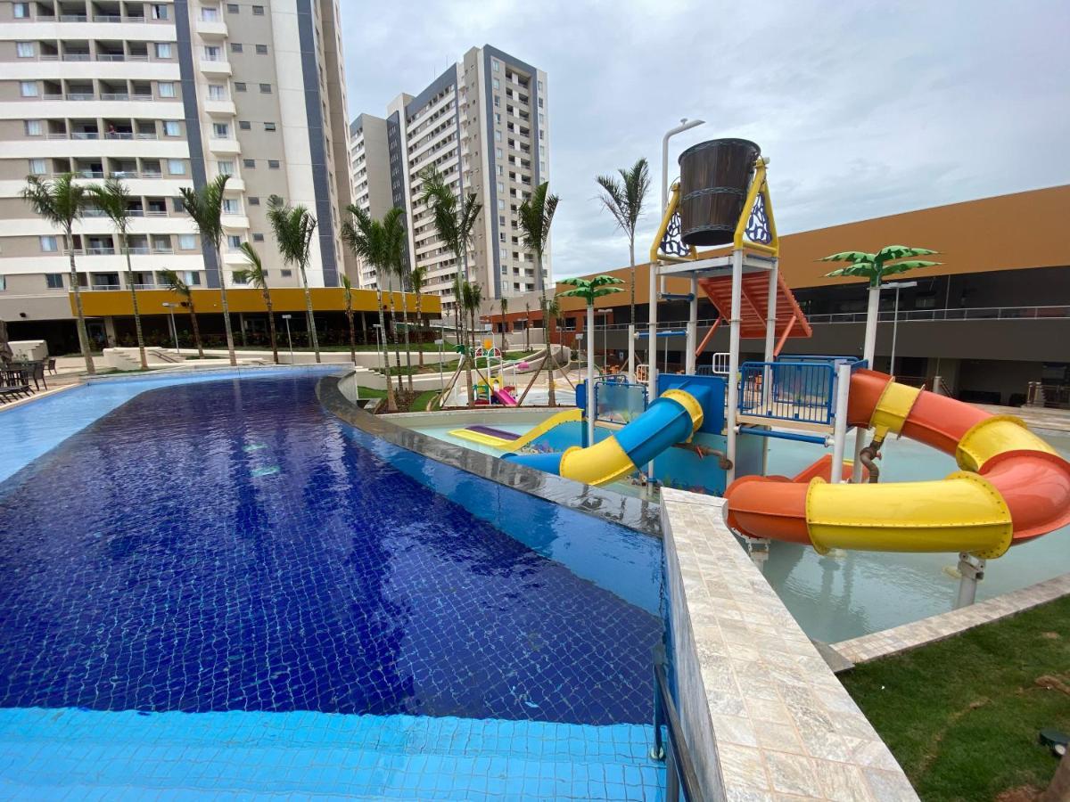 Apartamento Dentro De Resort Proximo Do Thermas Dos Laranjais Olímpia 외부 사진