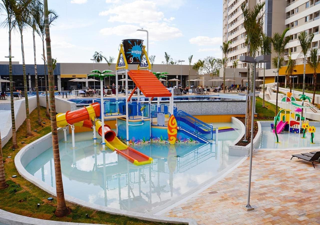 Apartamento Dentro De Resort Proximo Do Thermas Dos Laranjais Olímpia 외부 사진