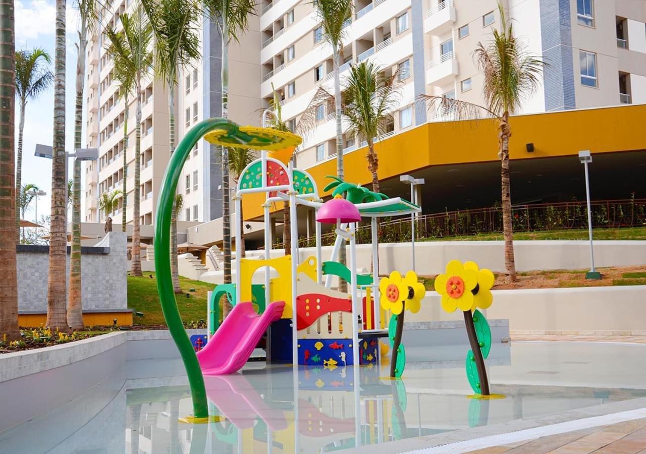 Apartamento Dentro De Resort Proximo Do Thermas Dos Laranjais Olímpia 외부 사진